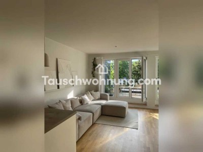 Tauschwohnung: Helle Neubau Maisonette Wohnung in 2.Reihe