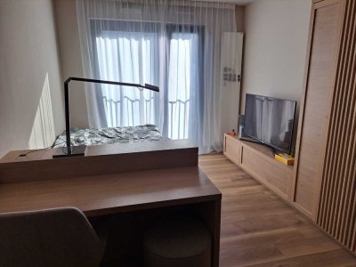 Nachmieter für 1-Zimmer Wohnung gesucht TOP LAGE mit Einbauküche, Garage in Frankfurt-Niederrad