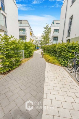 Hochwertige 3-Zimmer EGW mit Garten und Tiefgarage - Mühlheim