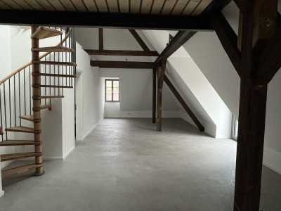 Erstbezug, exklusive 2,5-Zimmer-Loft-Wohnung mit geh. Ausstattung am Waldrand gelegen