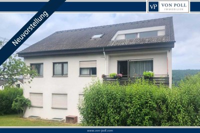 Gepflegte 3-Zimmer-Wohnung mit Balkon und Außenstellplatz in ruhiger Lage