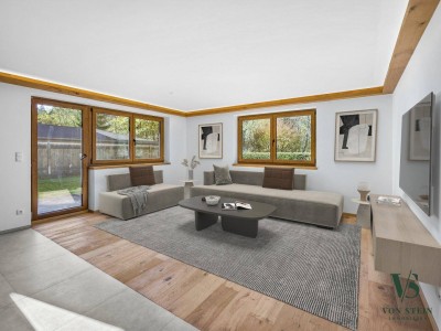 Seltene Gelegenheit: Gartenwohnung mit Freizeitwohnsitz, Garage und trennbaren Einheiten!
