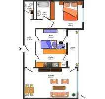 3 ZKB in Oftersheim, Balkon, Lift und Stellplatz in TG