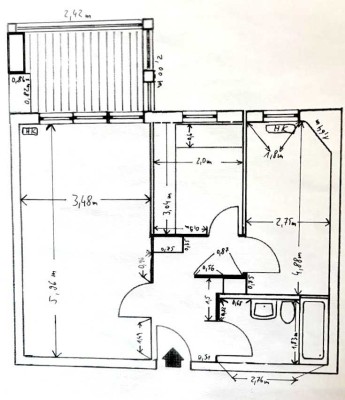 Wohlfühlwohnung mit Sonnen-Balkon in City-West