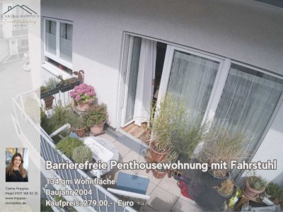 Penthousewohnung mit exklusivem Zugang über den Fahrstuhl