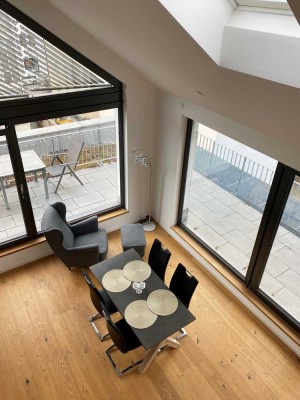 Möblierte Maisonette-Dachterrassen-Whg. / all-inclusive / roof-terrace-apartment