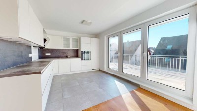 Traumhafte Dachgeschosswohnung in Dreieichenhain - mit Dachterrasse zum Verlieben!