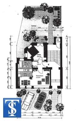 vermietete 2-Zimmer-ETW mit Wanne und Balkon im EG eines Denkmalschutzobjektes in Plauen