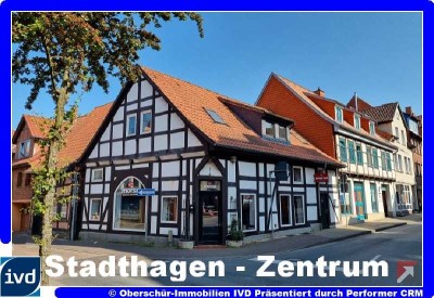 Geschäftshaus mit Einliegerwohnung im Zentrum von Stadthagen zu verkaufen