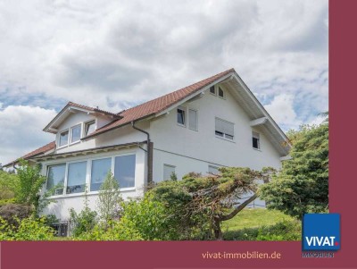 Großes ZFH mit grandioser Aussicht! Neue Pelletheizung plus Solar. WEG-Teilung liegt vor.