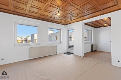 Zwei-Zimmer-Wohnung mit toller Freifläche in attraktiver Lage