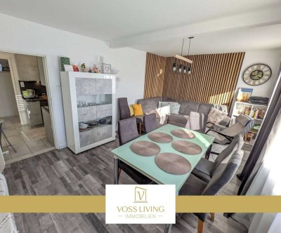 Helle 4-Zimmer Wohnung im Zweifamilienhaus mit schönem Garten, Sonnenbalkon, Werkraum und Garage