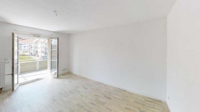 Tolle Singlewohnung mit Balkon in ruhiger Seitenstraße gelegen