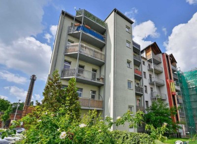 Top-Angebot in Chemnitz Sonnenberg: 4 vermietete Eigentumswohnungen mit Aufzug, 4 Balkonen & Parkett