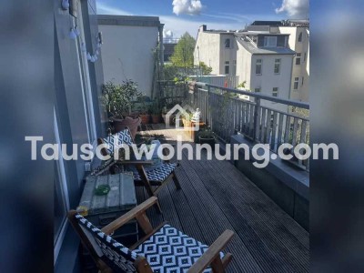 Tauschwohnung: Befinde mich im Tausch  St.Pauli,,ruhige LageTerrasse