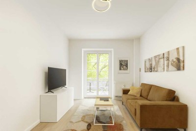 Helle Citywohnung in Tempelhof – saniert, bezugsfrei & mit Balkon
