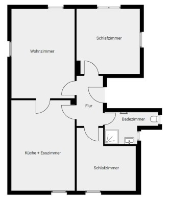 Erstbezug! Kernsanierte Altbauwohnung mit 3m hohen Decken und Blick ins Grün im Herzen von Lich!