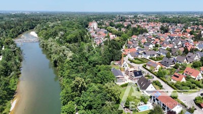 Leben Sie den Traum vom Eigenheim in einer der schönsten Lagen Ismanings am Isarhochufer