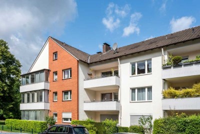 KEINE KÄUFERPROVISION Großzügige 4 ZKB mit zwei Balkonen und Garage am Bielefelder Grünstreifen