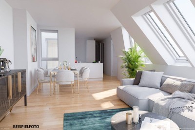 Elegantes Wohnen über den Dächern Wiens - exklusive 4 Zimmer Dachgeschosswohnung mit Terrasse