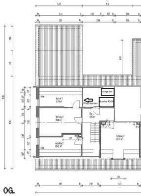 73,86 m² (3,5 Zimmer) Wohnung mit Garten zur alleinigen Nutzung Ka-Li Gestfeld