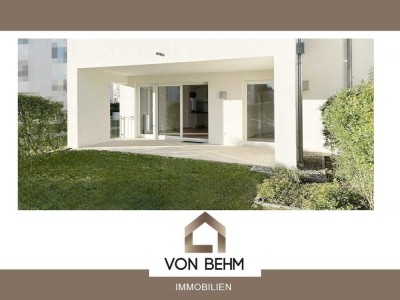 von Behm Immobilien -  Attraktive 2-Zimmer-Wohnung mit Terrasse und Garten in zentraler Lage von Ing