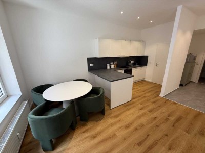 Stilvolles Wohnen im Frankfurter Zentrum – Möblierter Altbau mit Designer-Ausstattung