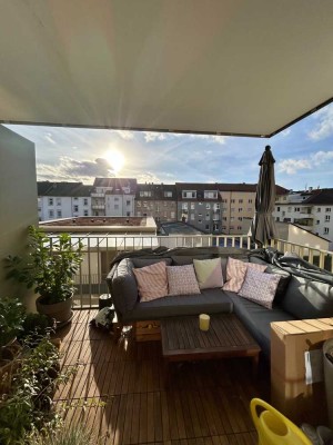 Moderne Neubauwohnung (2023) mit Balkon und Doppelparker in Top-Lage