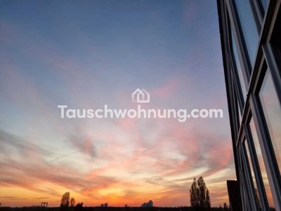Tauschwohnung: Köln mit Weitblick in den Sonnenuntergang