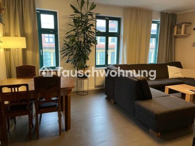 Tauschwohnung: Renovierter Altbau, 3 Zimmer, Balkon
