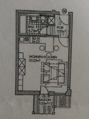 Geschmackvolles Apartment  mit gehobener Innenausstattung mit Balkon in Mering