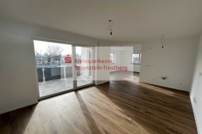 Moderne 2-Zimmer-Wohnung mit Südbalkon und Tiefgarage - Erstbezug!