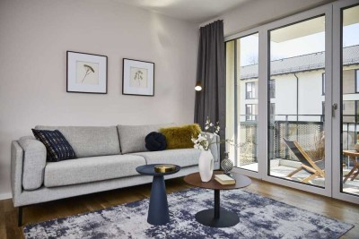 AB 41 - Homeoffice gewünscht? Perfekte 3 Zimmer Wohnung mit Balkon