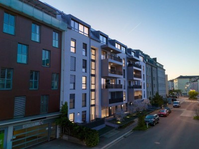 BAUSTART erfolgt! - PILLmein. - Neubau-Dachgeschoss-Wohnung mit Empore über den Dächern von Linz Hochwertig wohnen, wo das Leben stattfindet!
