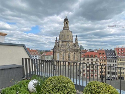Traumhaftes Appartement an der Frauenkirche mit EBK, Gemeinschaftsterrasse und Fitness