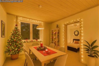 WEIHNACHTEN  in der EIGENEN Wohnung?! Miete ADE! 3 Zimmer + Essdiele + Keller + TG ++++