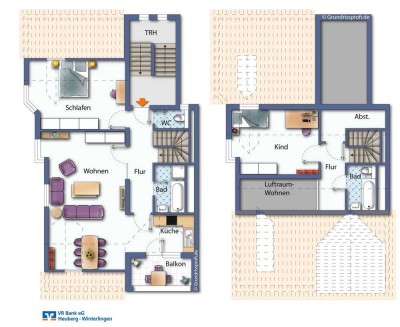 Kaufen statt mieten-3,5 Zimmer-Maisonette-Wohnung in Gammertingen