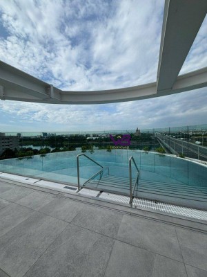 1 Zimmer Mietwohnung mit 6m² Balkon- DANUBE FLATS –13. Stockwerk-Exklusives Wohnen im höchsten Wohnturm Wiens!