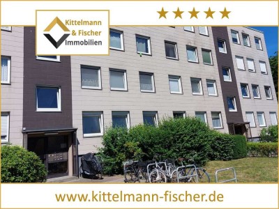 Charmante 3-Zimmer Erdgeschosswohnung mit Balkon in Braunschweig - Schwarzer Berg, 72,5m², Fernwärme