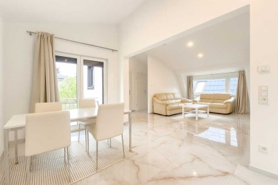 MÖBLIERT: ruhig, modern, Nähe Rhein & Bahnhof / FURNISHED: modern, quiet, near Rhine river & train s