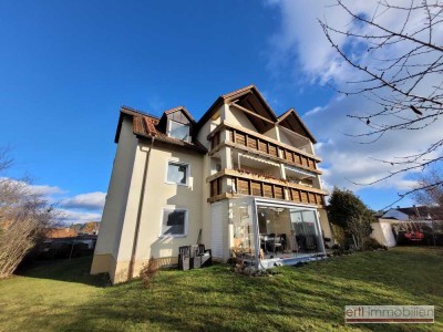 * EINZIEHEN und WOHLFÜHLEN *
Super schöne 4-Zi-Maisonette-Whg.m.BALKON+GARAGE in naturnaher Wohnlag