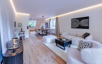 Traumhaft sanierte Maisonette-Wohnung mit drei Zimmern
in Hamburg - Nienstedten