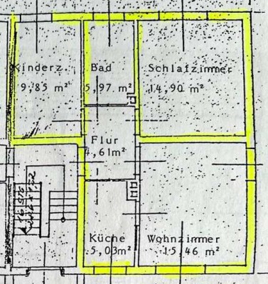 Freundliche und sanierte 3,5-Raum-Erdgeschosswohnung mit gehobener Innenausstattung in Rehau