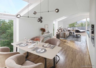 Sonniges Penthouse mit großzügiger Dachterrasse