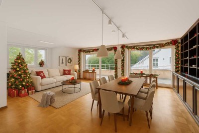 Charmante Maisonette für die ganze Familie – inklusive Einbauküche