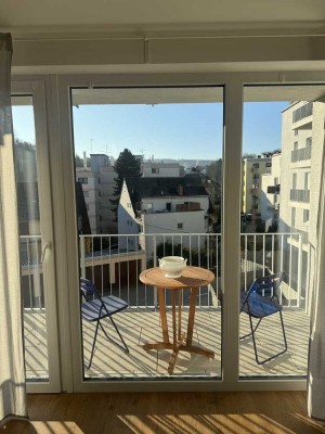 Moderne 1,5-Zimmer-Wohnung mit Balkon