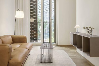 Erstbezug in den DC Flats – Smarte 1-Zimmer-Wohnung – zu mieten in 1220 Wien