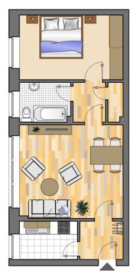 2-Zimmer für Senioren