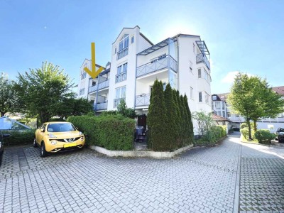 RESERVIERT: Gepflegte 2-Zi.-Wohnung mit Balkon + TG - Ruhig wohnen mitten in Markt Schwaben