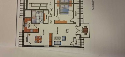 Helle 2,5-Zimmer Dachgeschosswohnung in Filderstadt Plattenhardt